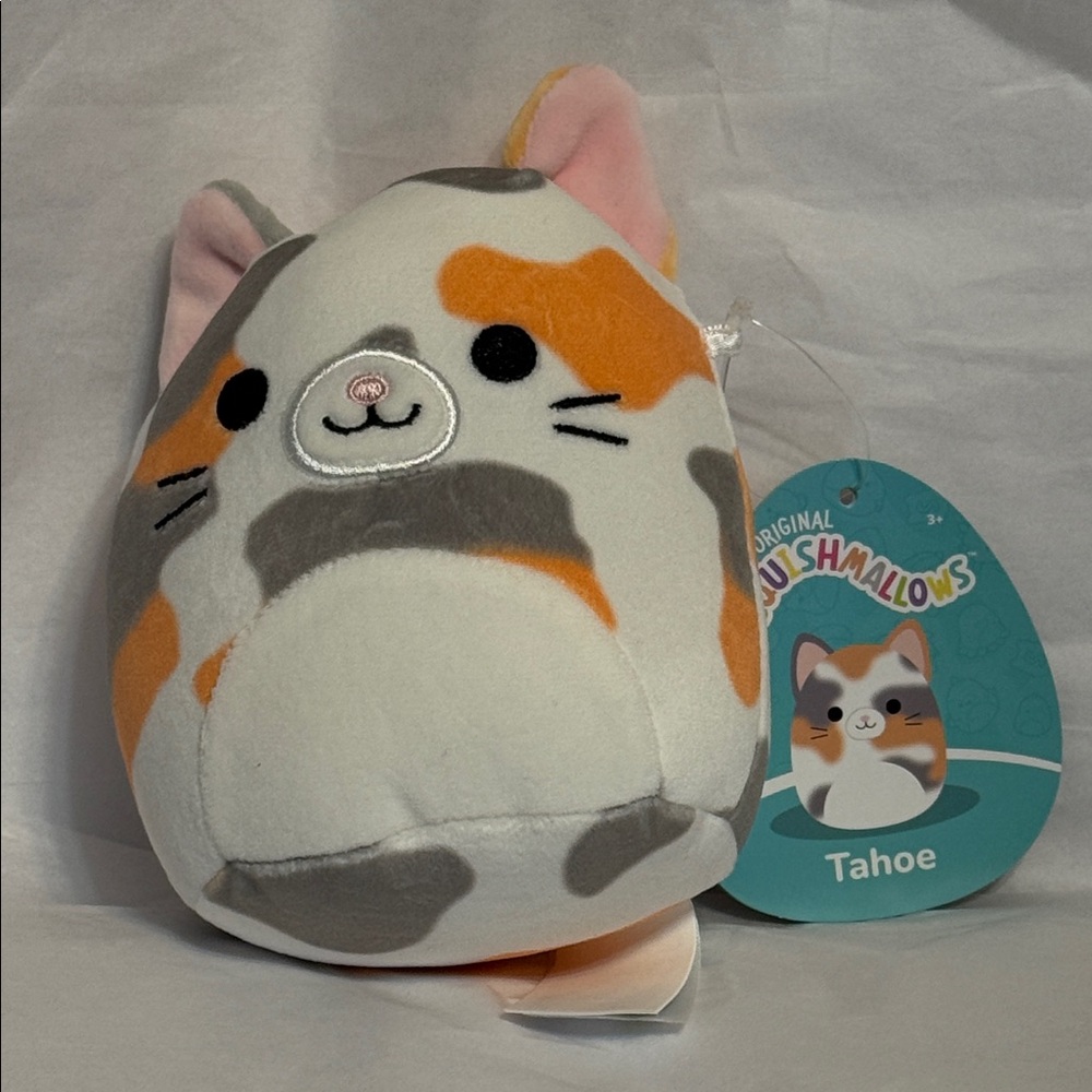 Squishmallows Calico Cat Tahoe Plush 5” toy